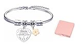 RAOPNHS Pulsera de la profesora, Regalos Originales para Profesores con Caja de Regalo, Pulsera Profesora Infantil, Regalos para Profesoras de Primaria, Regalo Gracias Maestra - Pulseras Mujer