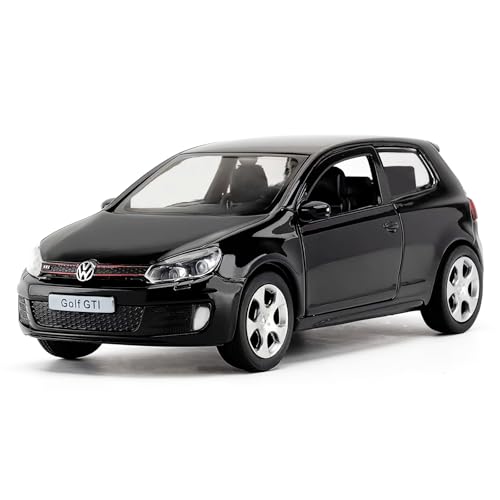 Volkswagen Golf GTI a escala 1:36, modelo diecast con puertas miniatura 1
