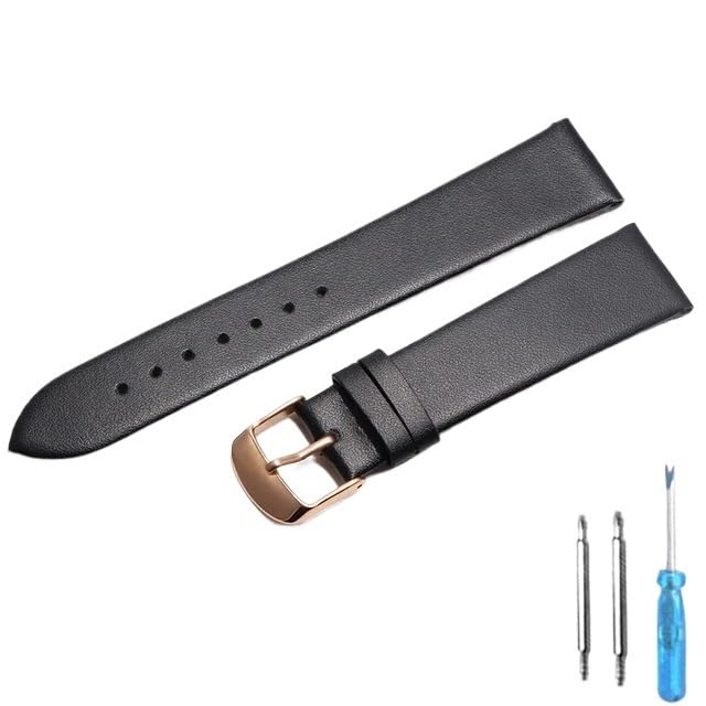 Bracelet montre cuir 20mm 18mm 22mm pour votre montre intelligente