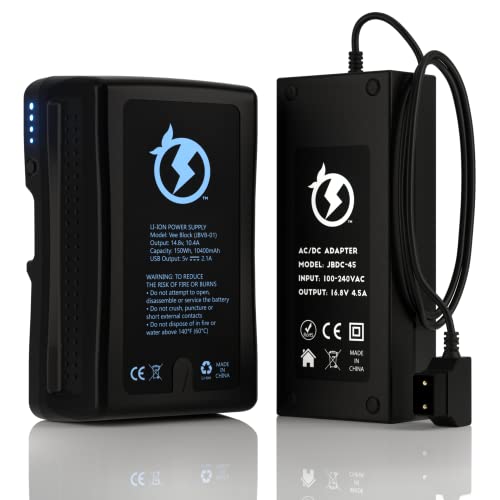 Juicebox V-Mount Battery & Charger (150Wh) with US-Based Warranty