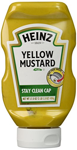 Image of Heinz Easy Squeeze Mustard, 17.5 oz