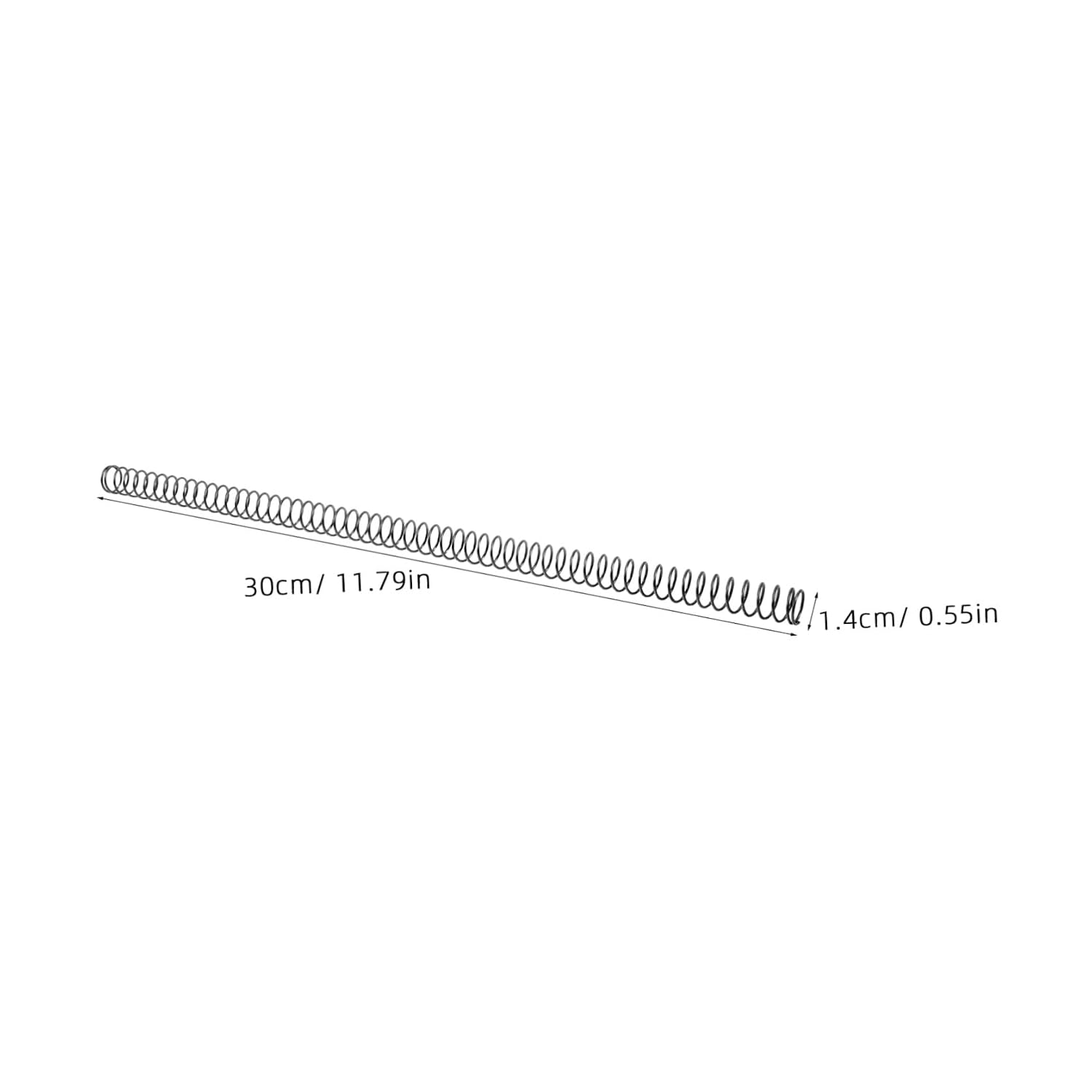 Heavy Duty Compression Springs 14mm Outer Diameter 4pcs 1mm Wire Diameter and Metal Mechanical Hardware Springs for Shop Maintenance and Electronics Repair