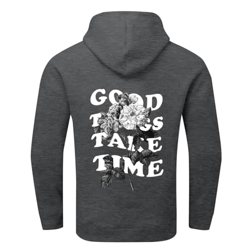 Pull à capuche homme grande taille imprimé personnalisé sweat manches longues décontracté