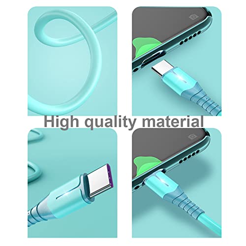 SELIACR Cavo USB C 5A Ricarica Rapida, 5pcs Cavo