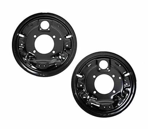 Replacement Rear Brake Backing Plates Pair for Chevy C/K Pickup Suburban ford Van