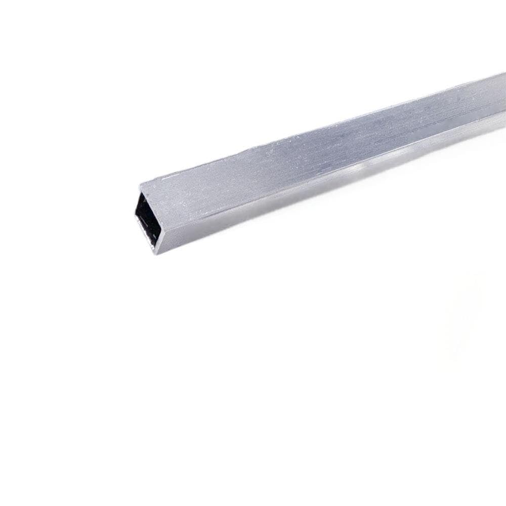 Aluminium-Metalllegierungsrohr, Breite 6–25 mm, Länge 100–500 mm, quadratisches Profil, DIY-Dekoration, Hohlrohr, 1 Stück(500 * 20 * 30 * 2MM)
