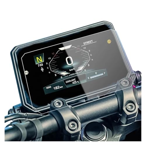 Écran de groupe de rayures évité avec le film de protection d'instrument Yamaha MT09 SP 2024