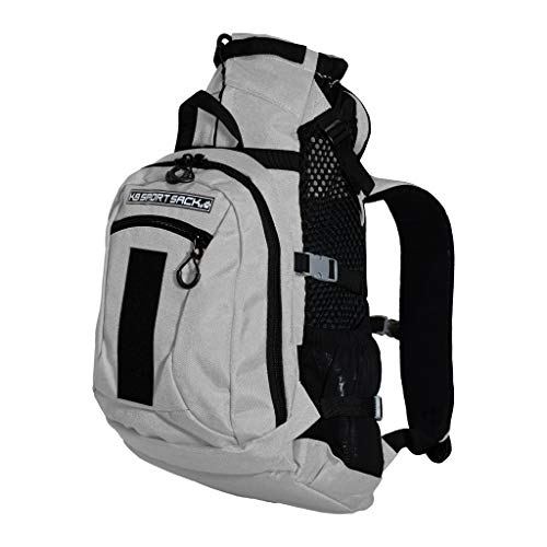 K9 Sport Sack | Dog Carrier Adjustable Backpack (Small, Plus 2 - Light Grey) - Image 3