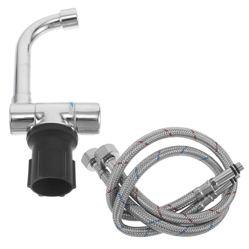 Grifo de cocina para campers Mikikit rotatorio con tecnología antileak