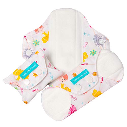 3 Feminine Pads Regular Ballerina Cover
