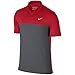 Nike Golf Icon Color Block Polo (University Red/Dark Grey) XL