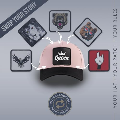 Gorra baseball con parche sorpresa ajustable unisex miniatura 3