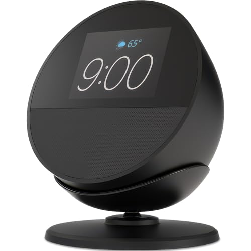 Premium Adjustable Magnetic Desktop Stand for Spot (2024 Release) - Mount Accessories Fit Ech0 Spot & Homepod Mini 360 Swivel Tilt Anti-Slip Base (Black)