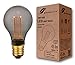 Produktbild greenandco Vintage Design LED Birne zur Stimmungsbeleuchtung | E27 A60 | smoke | 2W 45lm | 1800K extra warmweiß | 320° | 230V | flimmerfrei | nicht dimmbar | Edison Glühbirne