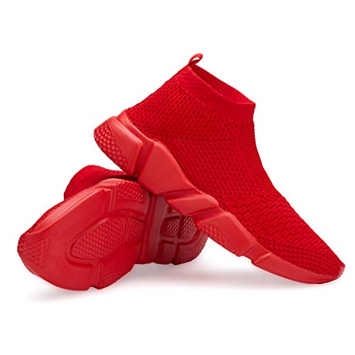 Image of Casbeam Men's Running Knit Comfortable Lightweight Breathable Casual Sports Shoes Fashion Sneakers Slip-On Walking Shoes