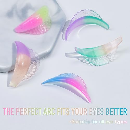 Coussinets de levage de cils collants PERMANIA contre les patchs rigides qui glissent
