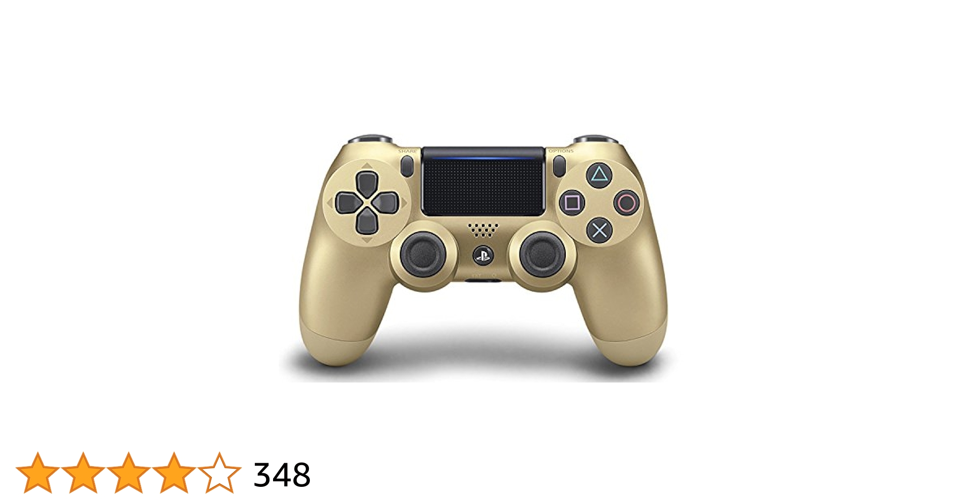 【新品】PS4コントローラ Gold・金色 Amazon | ワイヤレスコントローラー (DUALSHOCK 4) ゴールド