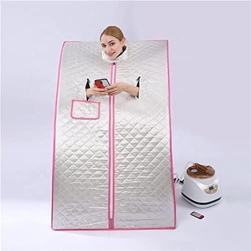 SBM MART Premium 1 Portable Panchakarma Sweden Machine/Home Steam Sauna Bath with Tent Steamer and Remote-Health, Home, Gym and Beauty
