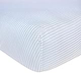 Burt's Bees Baby - Fitted Crib Sheet, Girls Boys & Unisex 100% Organic Cotton Crib Sheet for Standard Crib & Toddler Mattresses