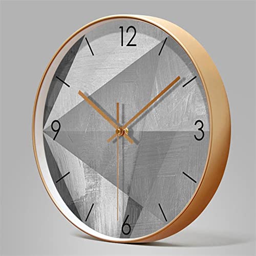 Horloge murale numérique silencieuse moderne et pendule décorative