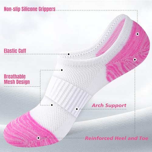 Horuru No-Show Socks 6-Pack (Women's) — view 4