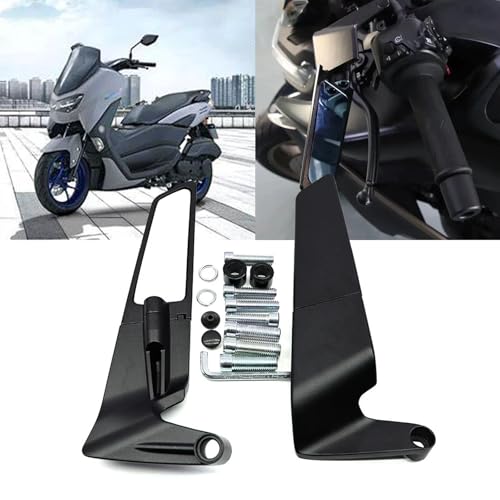 NMAX 155 Motorcycle Rearview Mirror with Clear Lens