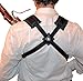 BG Men's Bassoon Instrument Strap Harness with Extra Cotton Padding