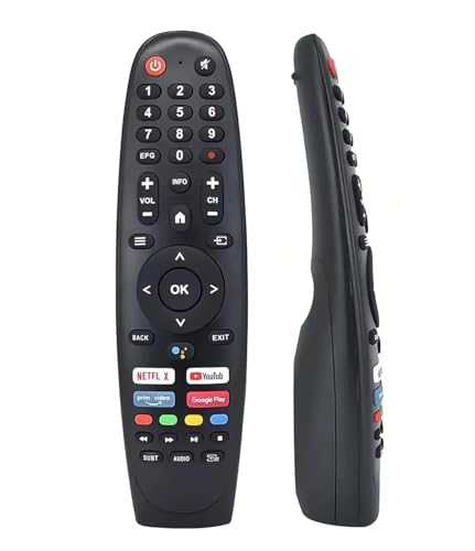 EC32V2HA EC40V2FA Universal Replacement Remote Control for Caixun SANSUI BLAUPUNKT OLED Smart TV BA40F4382QEB for ARRQW TVs (No Voice)