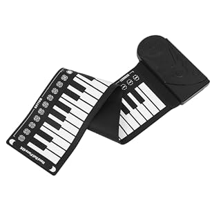 1 Jeu De 49 Touches De Piano Clavier De Musique Piano Pour Enfants Piano Abs Piano À 49 Touches Piano Enroulable Piano Éducatif Enroulable Pianos À Clavier Musique WESIEVYA - Les Beatles, Paul McCartney, John Lennon, RIngo Starr, George Harrison