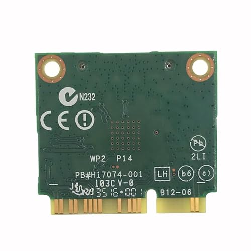 Image of Legacy Mini-PCIe Wi-Fi Card for Intel AX200 | Half Mini PCIe Network Card | 2.4 GBP with Bluetooth 5.2 Support | HMC WLAN Replacement Part AX200.HMWG Wi-Fi Card AX200HMW