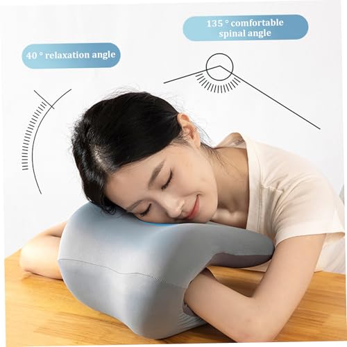 Support de chaise en mousse mémoire de forme avec couverture douce en polyester et spandex - 5