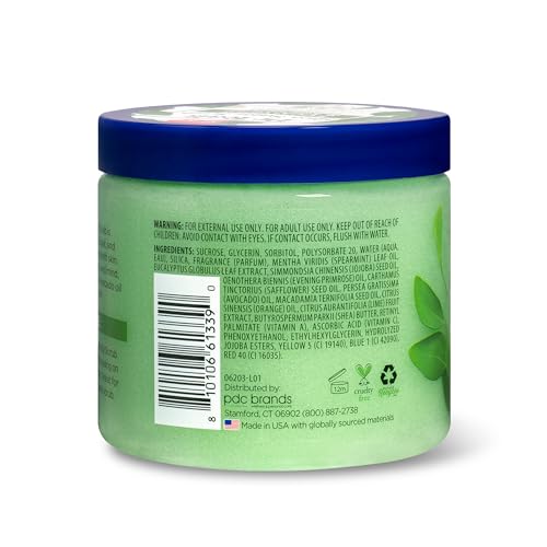 Dr Teal's Shea Sugar Scrub, Eucalyptus & Spearmint Essential Oils, 19 oz (Pack of 3) - image 8