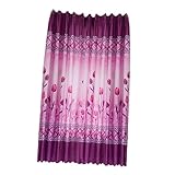 Photo Gallery amosfun 2m tende semi-oscuranti con stampa di fiori pannelli per finestre grommet con motivo tulipano per camera da letto e decorazioni moderne rosy Photo Gallery amosfun 2m tende semi-oscuranti con stampa di fiori pannelli per finestre grommet con motivo tulipano per camera da letto e decorazioni moderne rosy