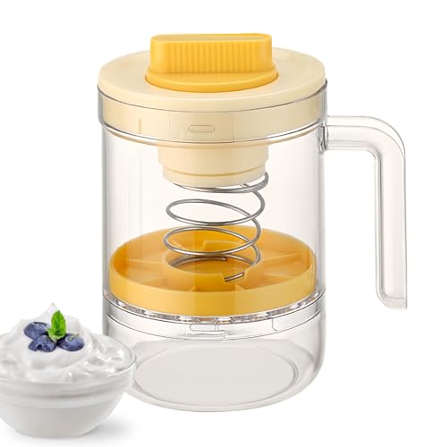 ヨーグルトストレーナー - 圧力濾過ヨーグルトフィルター、楽に衛生的な自家製チーズメーカー | ヨーグルトストレーナーチーズプレスフィルターキッチン調理ミルクサラダ離乳食ホームダイニングレストラン用