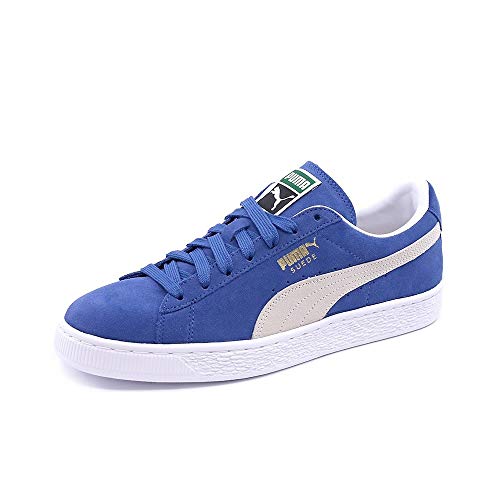 Traspiranti PUMA Suede Classic+, Sneaker, Uomo, Blu (Olympian Blue/White), 42.5 EU