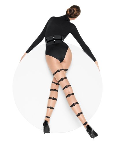 Collant Wolford Mirella noir S ne file pas et galbe la jambe