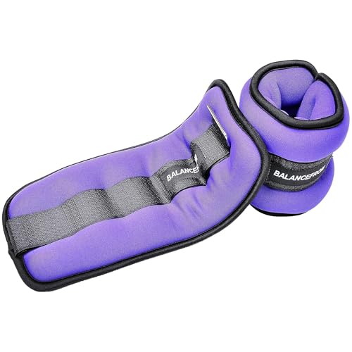 Fitvids Fully Adjustable Ankle Wrist Arm Leg Weights, 1-20LBS, Multiple Options