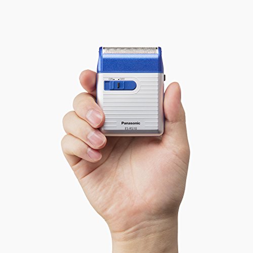Panasonic Men's Shaver for Traveler ES-RS10-A Blue | DC3V (2 x AA Alkaline) (Japan Model) by Panasonic
