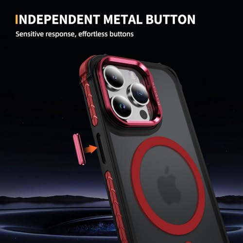 Coque fine iPhone 15 Pro Max antichoc de qualité militaire noire