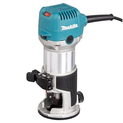 Affleureuse défonceuse pince Ø8 ou 6 mm en coffret Makpac MAKITA RT0702CJ - vue 3