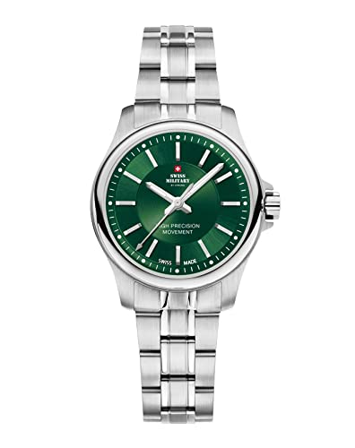 Montre pour femme Swiss Military SM30201.31 en acier argenté à quartz