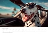 Edition Seidel Premium Kalender Dalmatiner Hundespaß gepunktet 2026 Format DIN A3 Wandkalender Hundekalender Hund Welpe Tierkinder Hunderasse Haustier niedlich