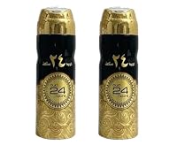 SAPPHIRE'S CHOICE Oud 24 Hours For Men and Women | Pack of 2 - Unisex Perfume Body Spray 200ml Jasmine, Vanilla Spicy Arabian Fragrance Made in Dubai by Sapphire’s choice