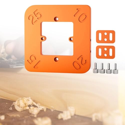 Ｂｅｓｇａ Ferramenta para trabalhar madeira Raio Canto Gabarito Compacto Claramente Marcado 4 Tamanhos R