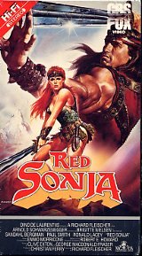 Red Sonja (1985) CBS/Fox VHS Release