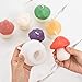 Mushroom Candle Mold, Shiitake Silicone Mold for Soap Soy Wax DIY Handcraft, Epoxy Resin Mold for Party Home Wedding Decoration (Set)