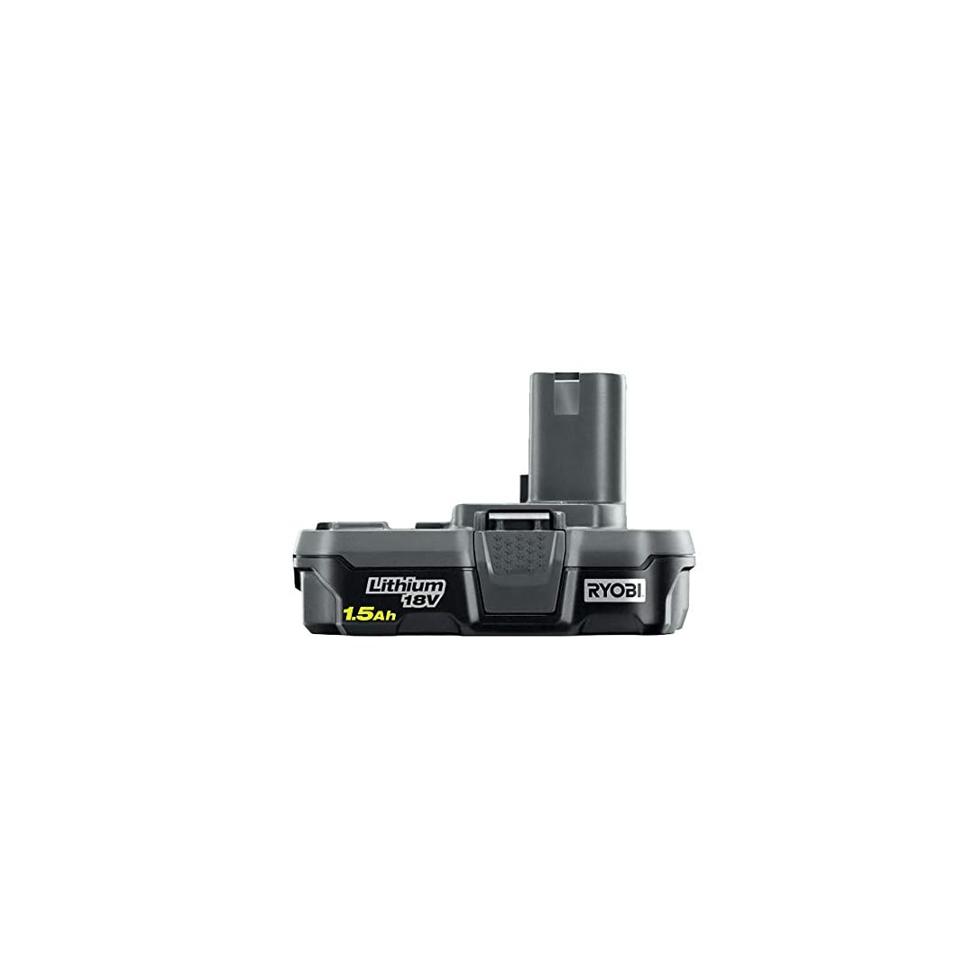 Ryobi P189 18 Volt 1.5 Ah One+ Lithium-Ion Cordless Compact Rechargeable Quick-Release Battery