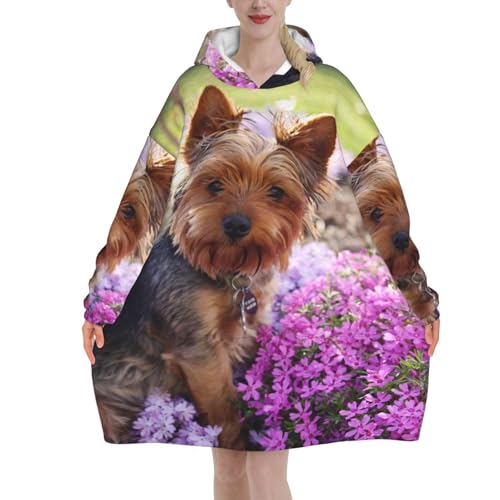Sweat couverture Yorkshire le cadeau parfait pour amoureux des chiens