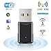 Produktbild HANPURE WLAN Stick USB, 600M WLAN Empfänger, 2.4GHZ/5.8GHZ WLAN Adapter für PC, Plug and Play WiFi Adapter unterstützt Mac OS X10.6-10.14, Windows 7/Windows 8/Windows 10/Windows XP/Windows Vista