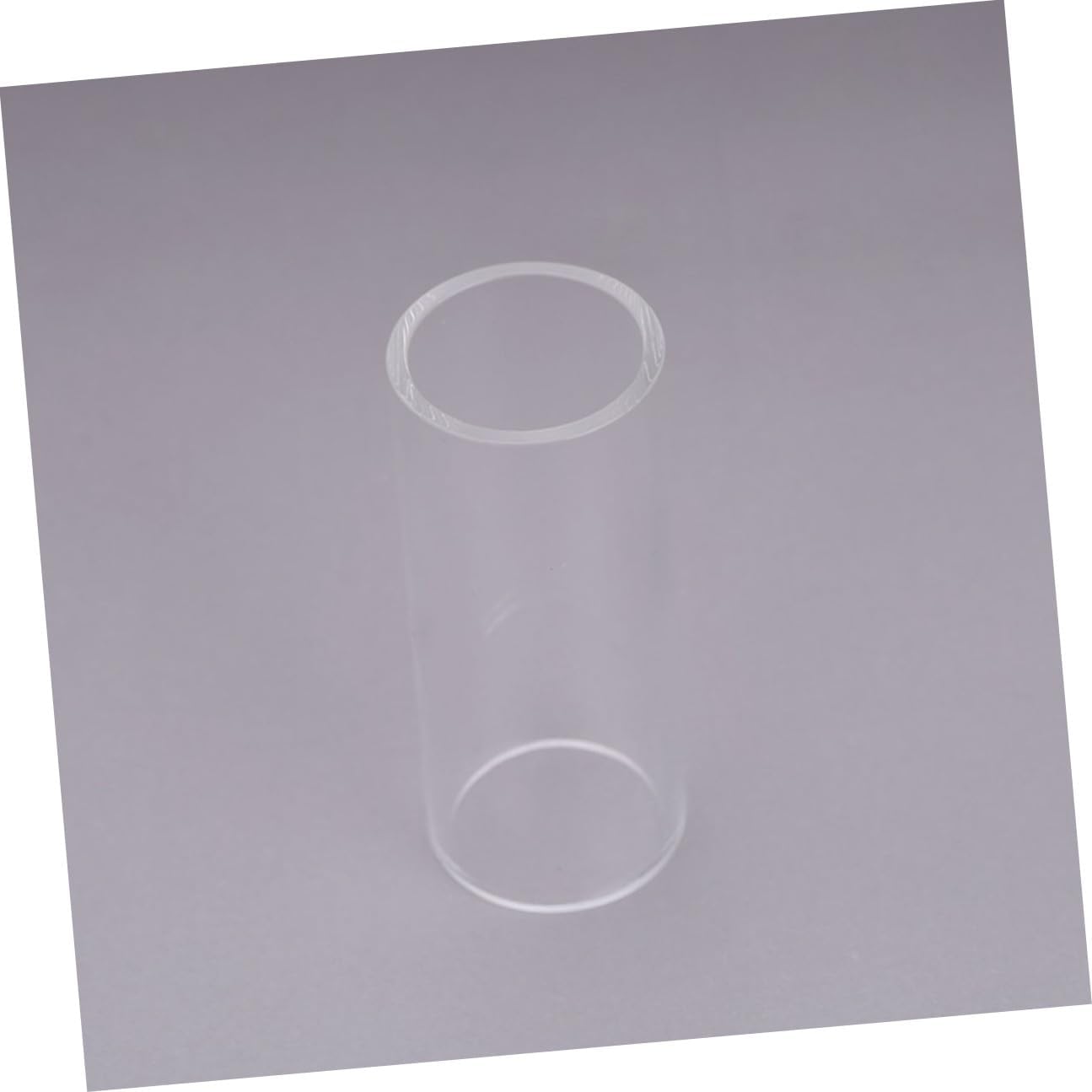 Glass Guitar Slide 2Pcs White for Professional Guitar Players